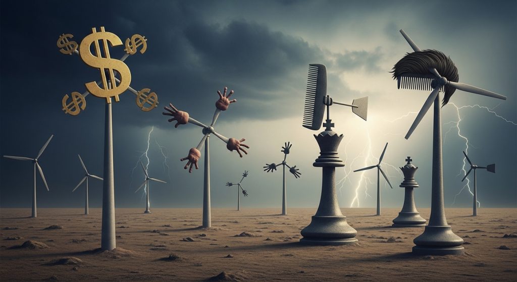 THE WINDMILLS IN TRUMP’S