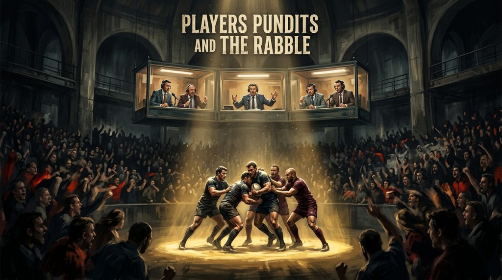PLAYERS PUNDITS AND THE RABBLE