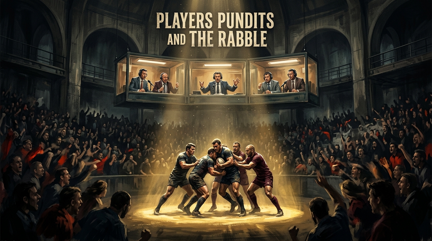 PLAYERS PUNDITS AND THE RABBLE
