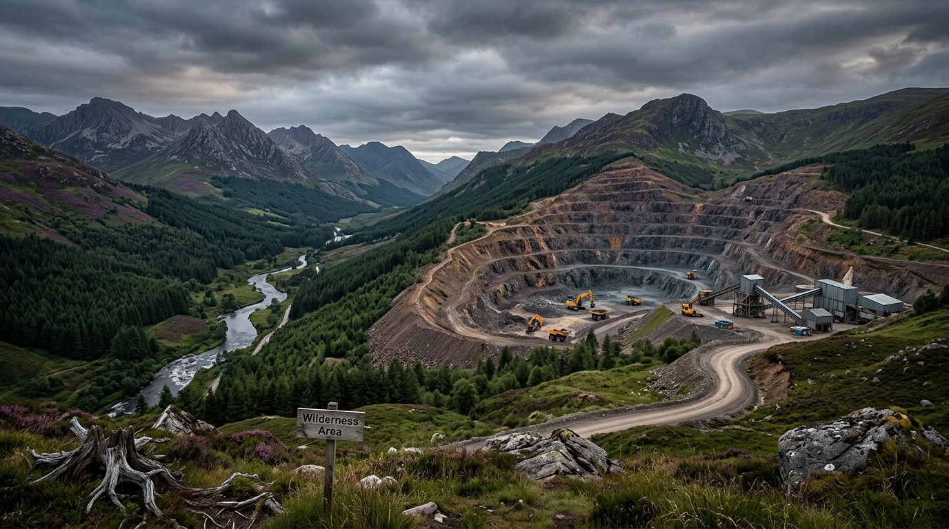 Untamed Landscapes and the Scars of Exploitation 